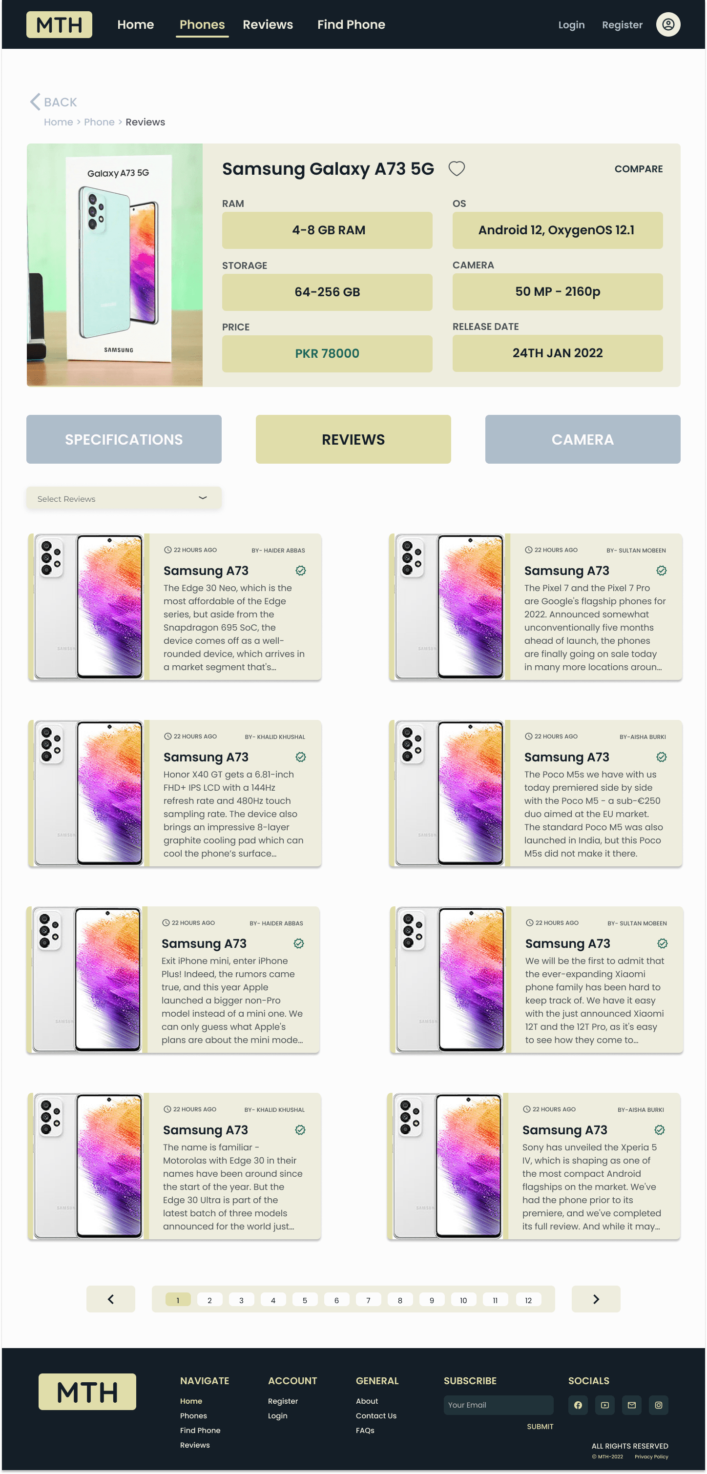 Specification flow